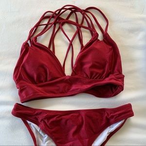 Cupshe strappy bikini